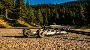 Argelès-Gazost : les fondeurs s&rsquo;entraînent au printemps pour le biathlon estival