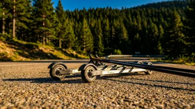 Argelès-Gazost : les fondeurs s&rsquo;entraînent au printemps pour le biathlon estival