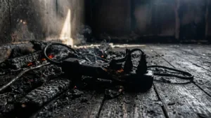 Arudy : une maison ravagée par un incendie parti d'une chambre