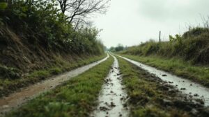 Aubusson : sortie de route avec un blessé léger sur fond de météo capricieuse
