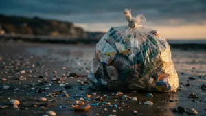 Avranches : des habitants mobilisés pour nettoyer les plages de la baie du Mont-Saint-Michel