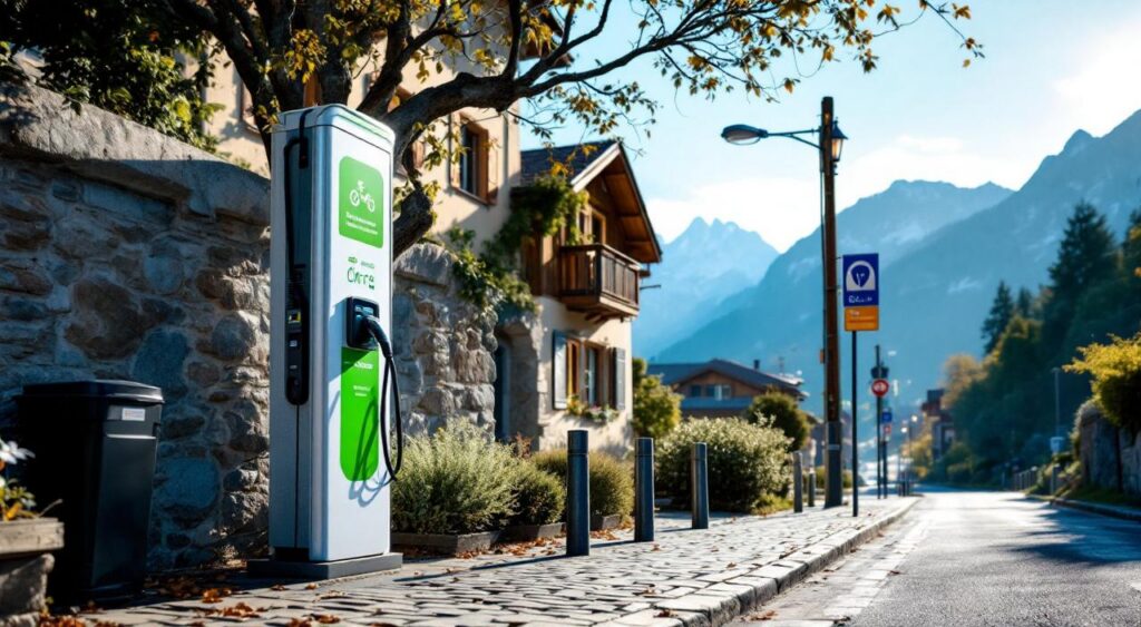 Barberaz : des bénévoles installent des bornes de recharge pour vélos électriques