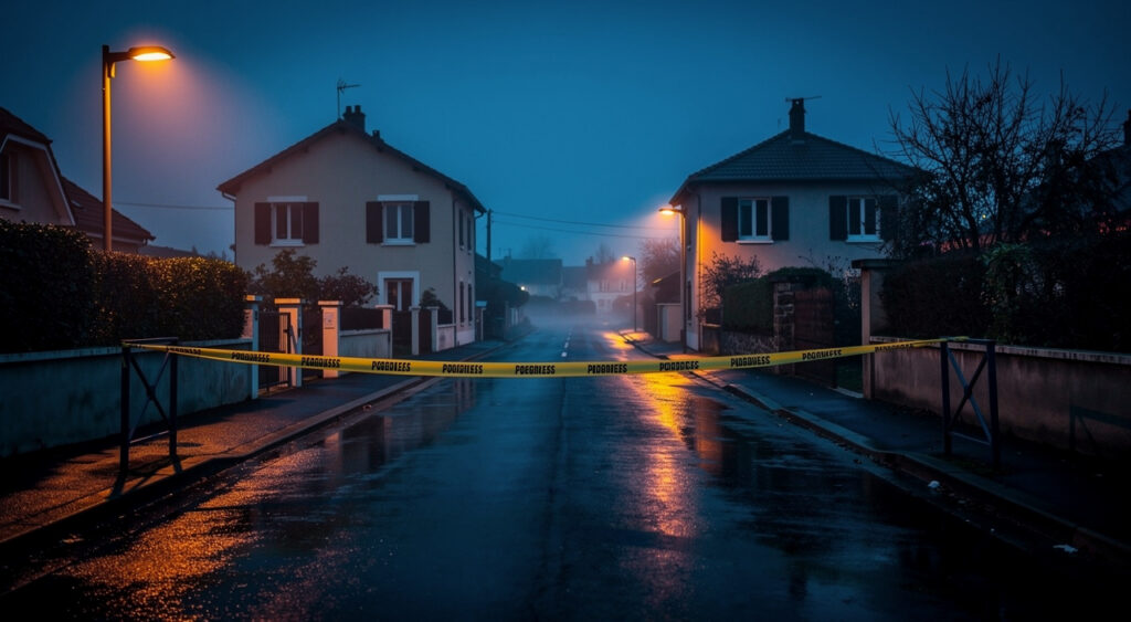 Blois : une course-poursuite nocturne finit dans un mur, rue de la Croix-Rouge