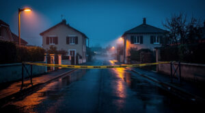 Blois : une course-poursuite nocturne finit dans un mur, rue de la Croix-Rouge