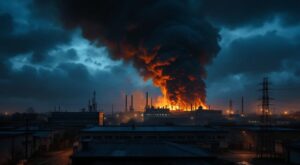 Bobigny : un entrepôt de ferraille en feu, une odeur étouffante sur plusieurs communes