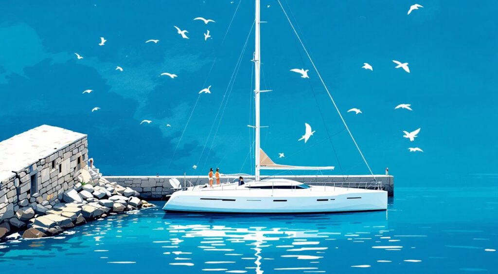 Bonifacio : la Swan Challenge ouvre la saison de voile face aux vents des Bouches