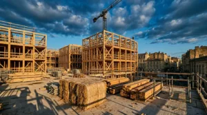 Bordeaux : Hurmic sur le chantier de la Jallère, vitrine écologique de son mandat