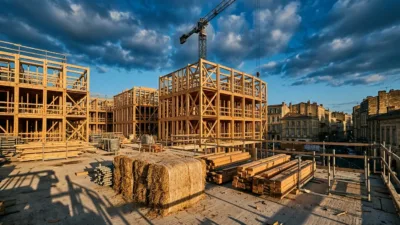 Bordeaux : Hurmic sur le chantier de la Jallère, vitrine écologique de son mandat