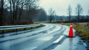 Bourges : trois blessés légers après une sortie de route à l'entrée de la ville