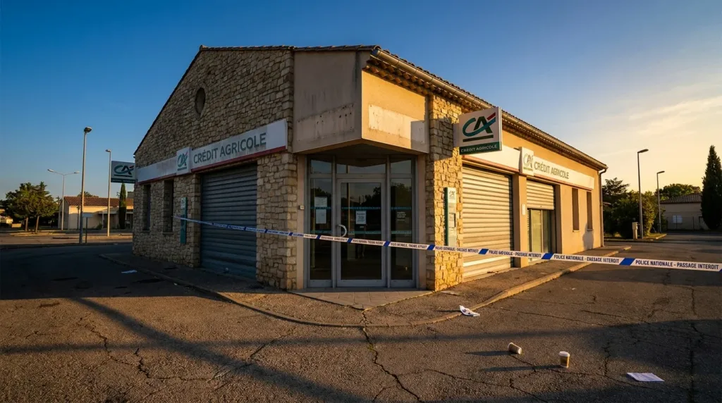 Braquage à Clermont-l&rsquo;Hérault : un employé blessé, deux suspects en fuite