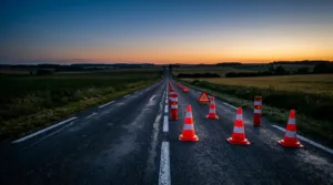 Brée : une voiture sur le toit, quatre blessés légers dans les Coëvrons