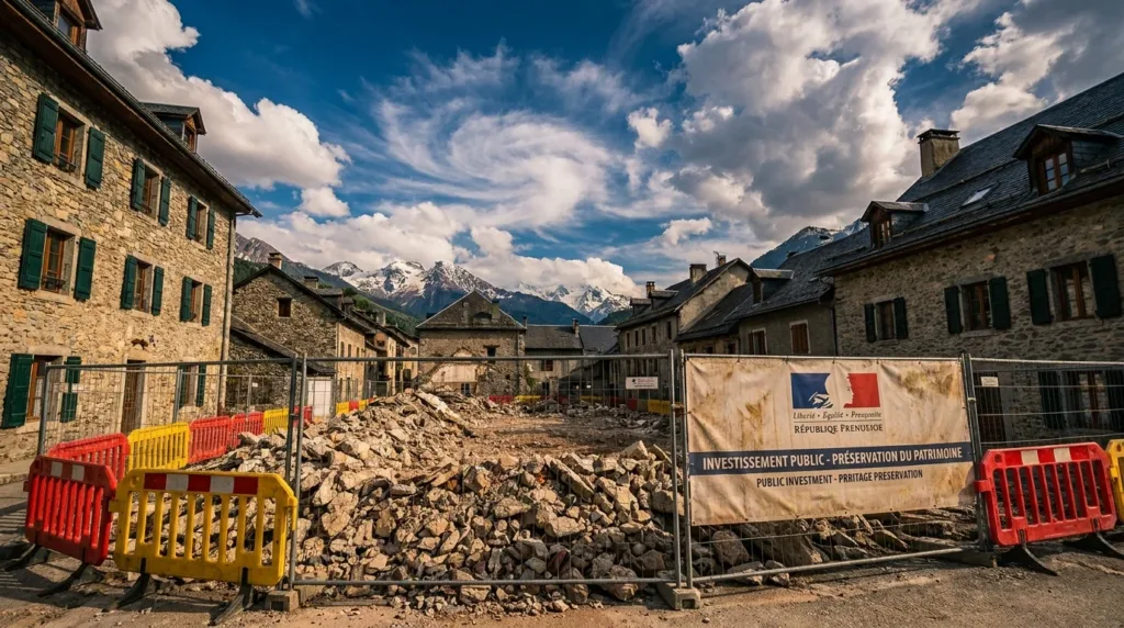 Breil-sur-Roya : 20 millions d&rsquo;euros pour sauver le centre historique du gypse