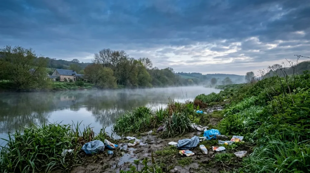 Breteuil : 150 volontaires nettoient les berges de la Risle