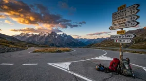 Briançon : au rond-point de la Grande Boucle, des migrants cherchent à quitter les Hautes-Alpes