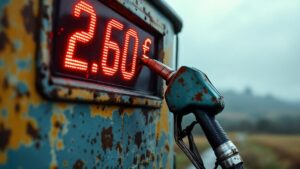 Brive : 70 véhicules en opération escargot contre le gazole à 2,60 €