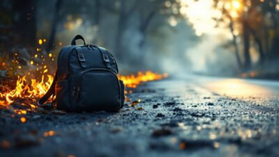 Car scolaire en feu à Régny : 42 collégiens évacués sains et saufs