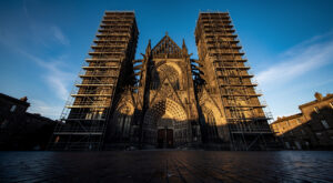 Cathédrale de Clermont-Ferrand : point d&rsquo;étape sur un chantier à 8,2 M€