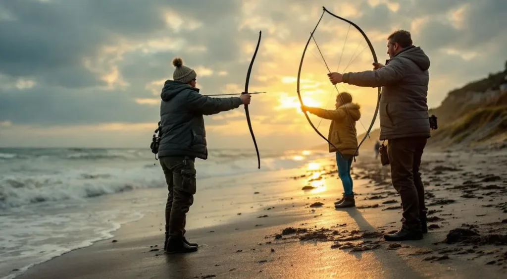 Cayeux-sur-Mer : initiation au tir à l&rsquo;arc sur la plage ce printemps