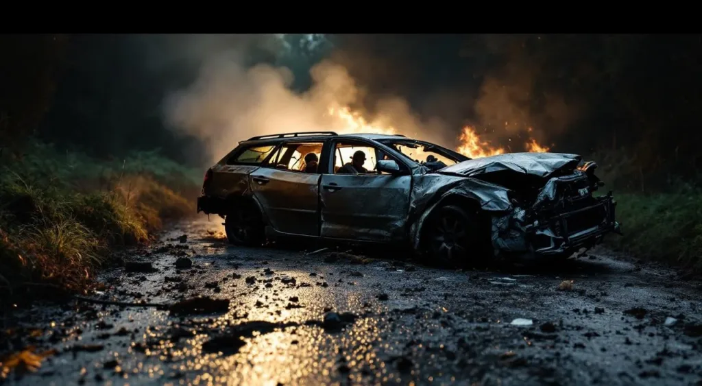 Cazères : six blessés dans une collision frontale sur route départementale