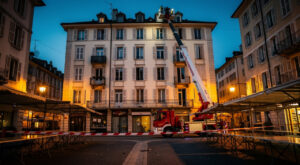 Chambéry : intervention réussie après six heures de négociation avec un homme sur un toit