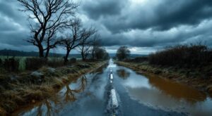 Châtillon-sur-Seine : des routes secondaires inondées après de fortes pluies