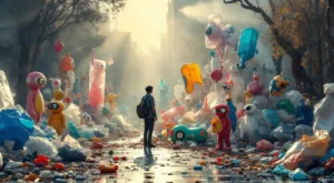 Chooz : des déchets plastiques transformés en sculptures artistiques