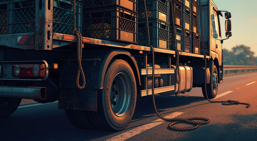 Claye-Souilly : un camion surchargé de 2 tonnes immobilisé par la police