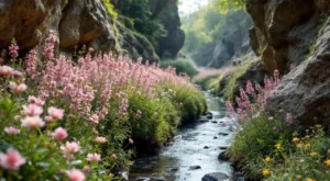 Collias : les gorges du Gardon en fleurs attirent les randonneurs ce printemps