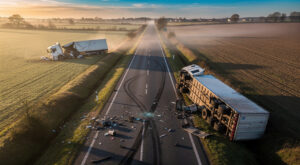 Collision entre deux camions sur la RN149 près de Parthenay : un routier blessé