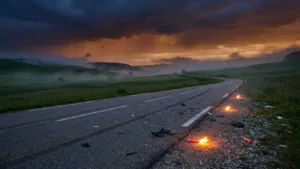 Collision frontale sur la RN5 à Vaux-sur-Poligny : un blessé grave