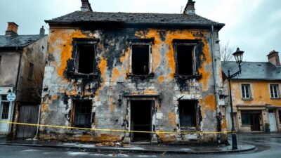 Couthures-sur-Garonne : un immeuble ravagé par les flammes, cinq habitants relogés