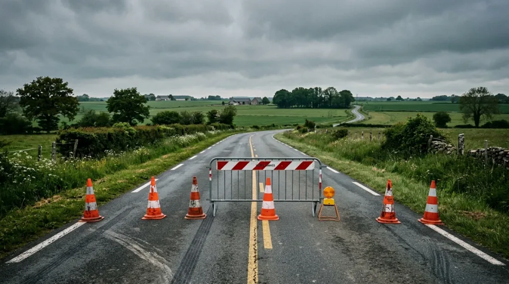 Craon : trois blessés dans une collision frontale, la route coupée