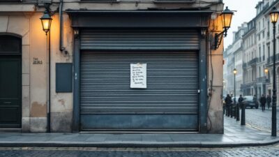 Défaillances d'entreprises : Lyon et Auvergne-Rhône-Alpes sous pression au T1 2026