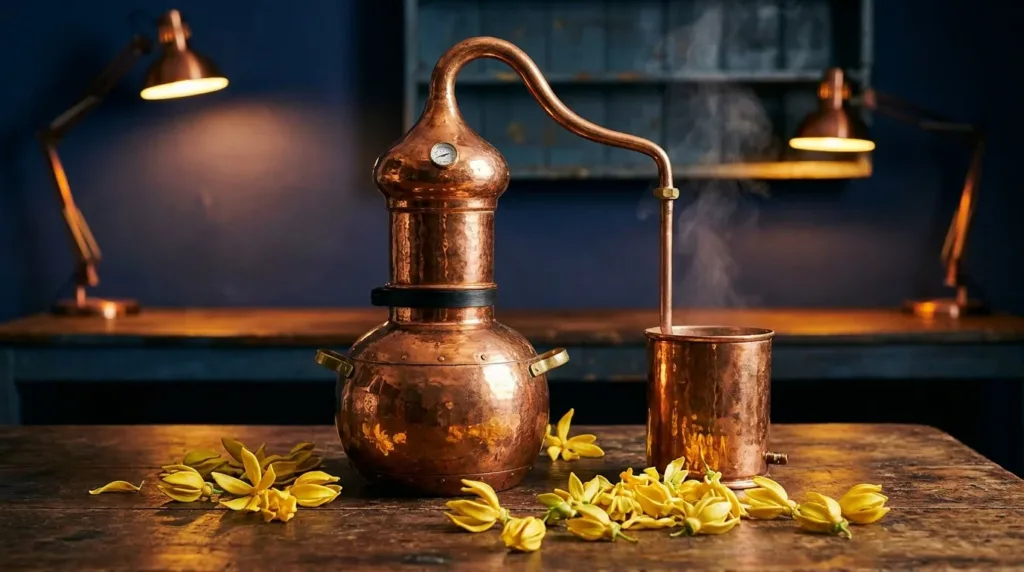 Dembeni : une usine d'ylang-ylang pour relancer une filière en déclin