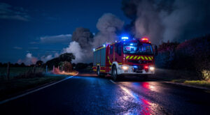 Deux incendies simultanés en Ille-et-Vilaine : 40 pompiers sur le pont