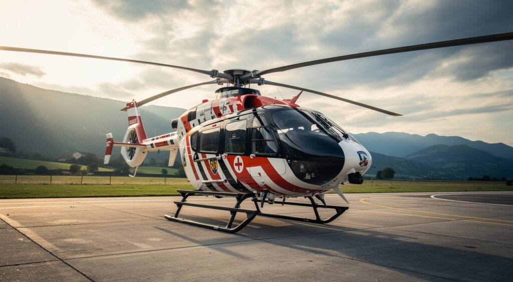 Dragon 48 : l&rsquo;hélicoptère de secours déployé en Lozère pour l&rsquo;été 2026