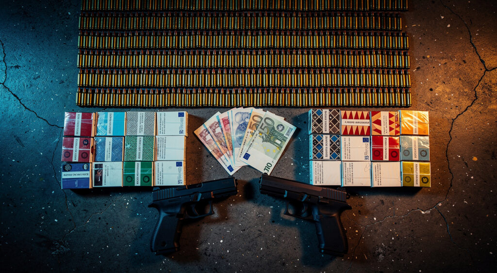 Drancy : deux interpellations pour port d&rsquo;armes et contrebande de cigarettes