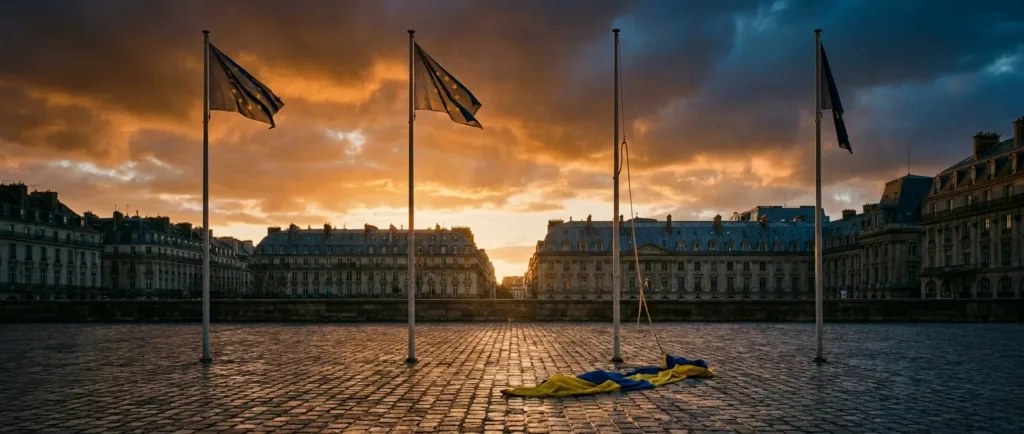 Drapeau ukrainien décroché à Besançon : le premier symbole qui trahit la bascule