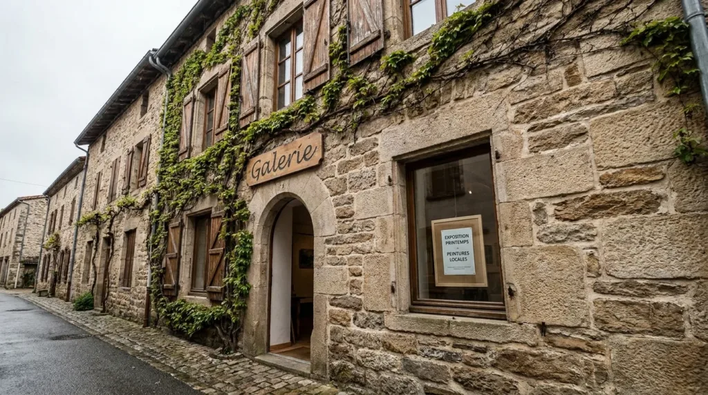 Ébreuil : Art&rsquo;Belette lance sa saison 2026 à la Galerie des Charitains