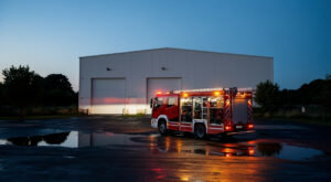 Explosion à l&rsquo;usine Biosyl de Lempdes-sur-Allagnon : 45 pompiers mobilisés, feu maîtrisé