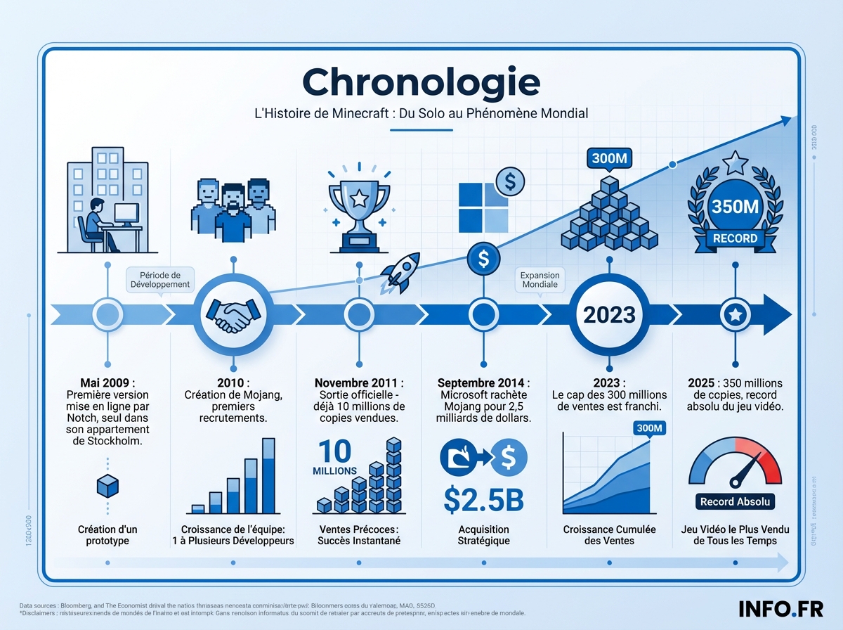 Infographie chronologie