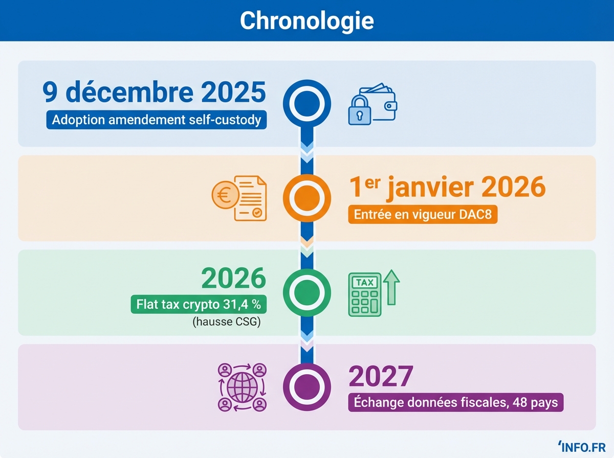 Infographie chronologie