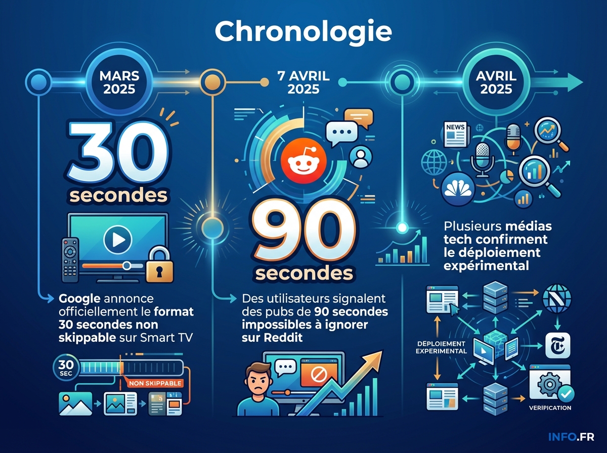 Infographie chronologie