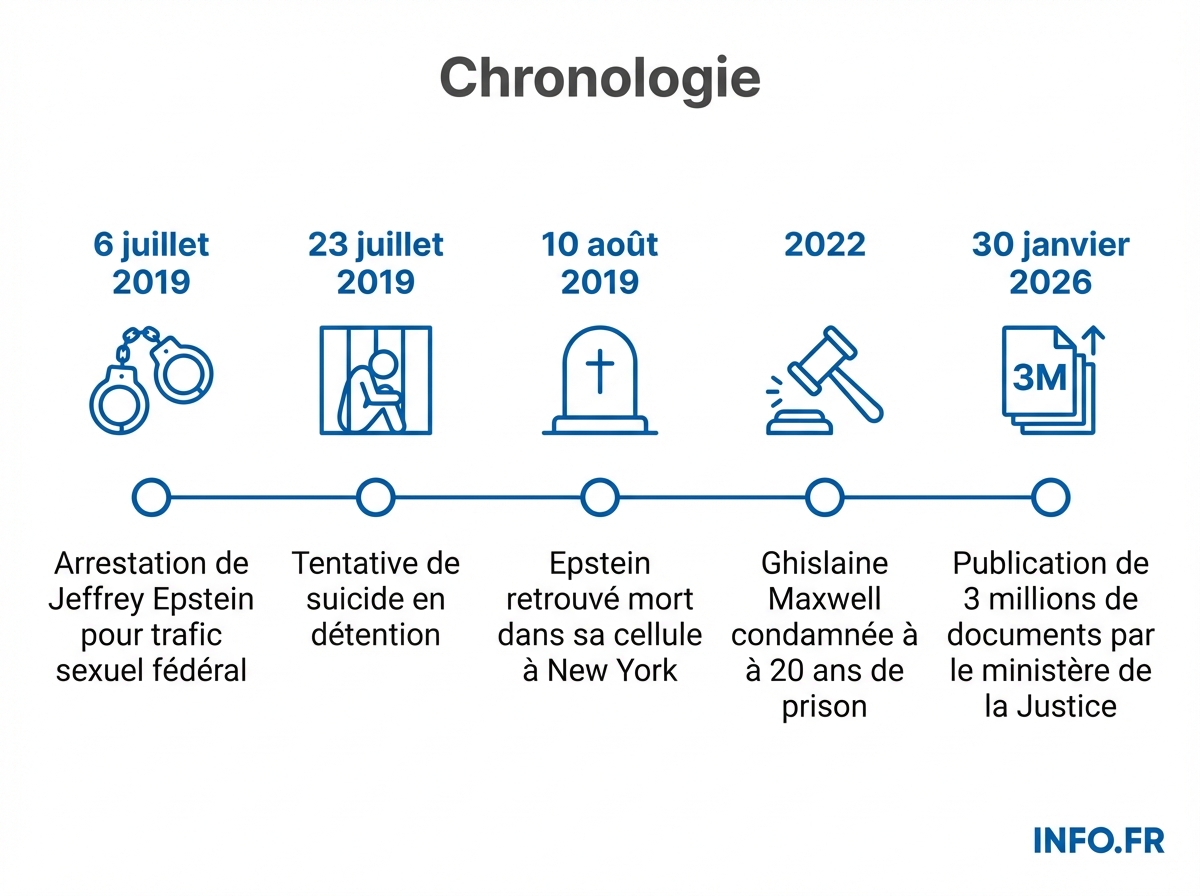 Infographie chronologie
