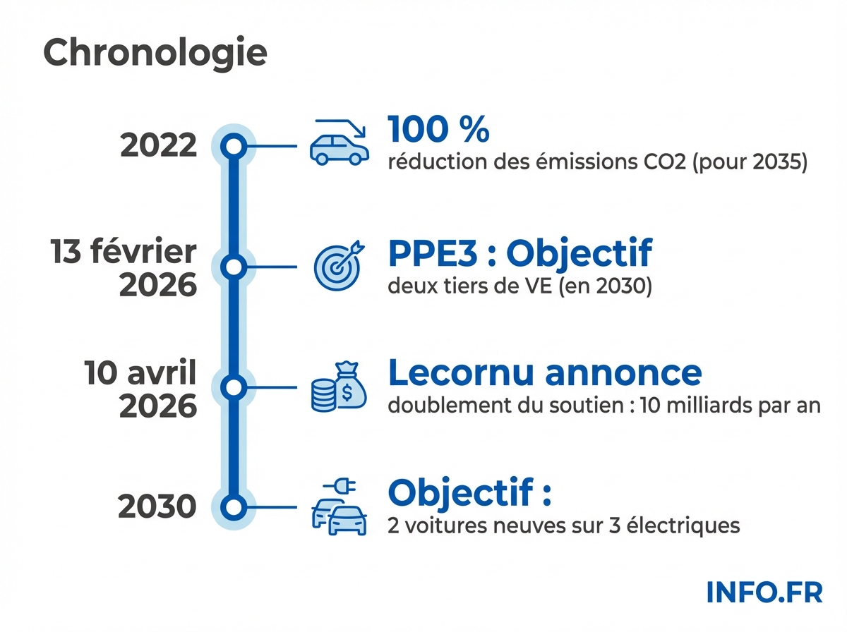 Infographie chronologie