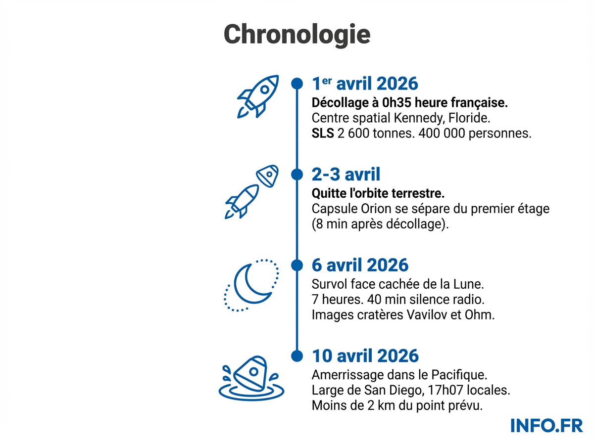 Infographie chronologie