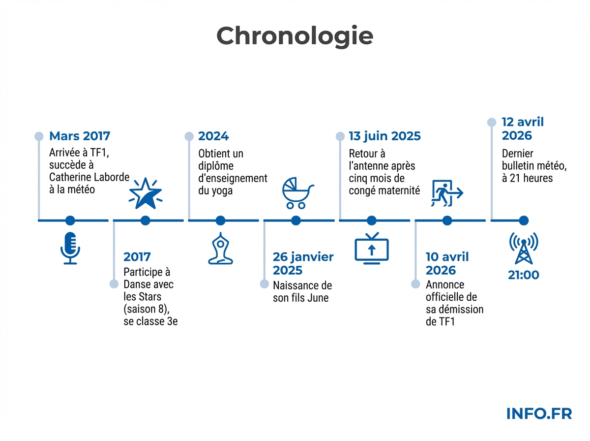 Infographie chronologie