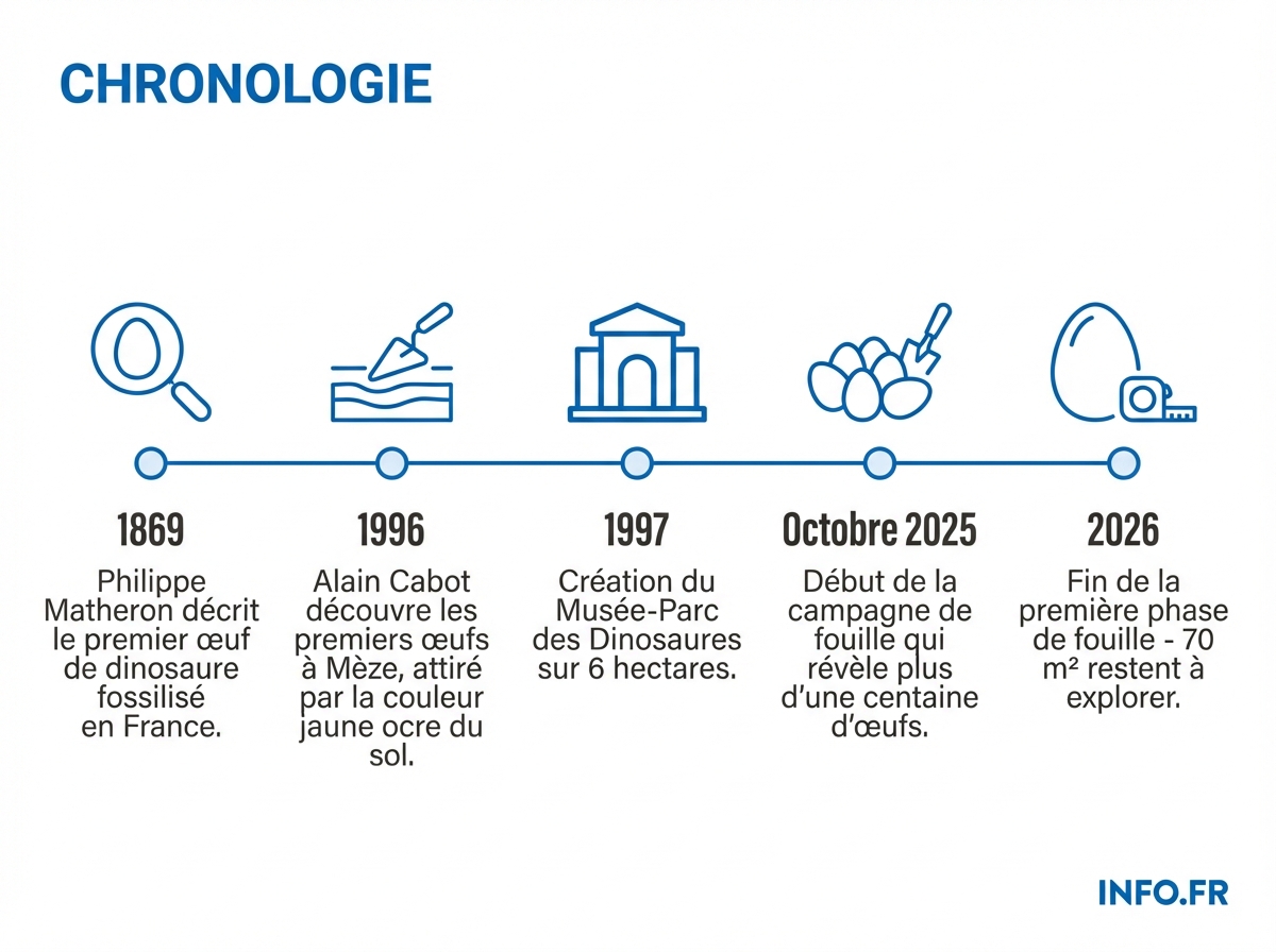 Infographie chronologie