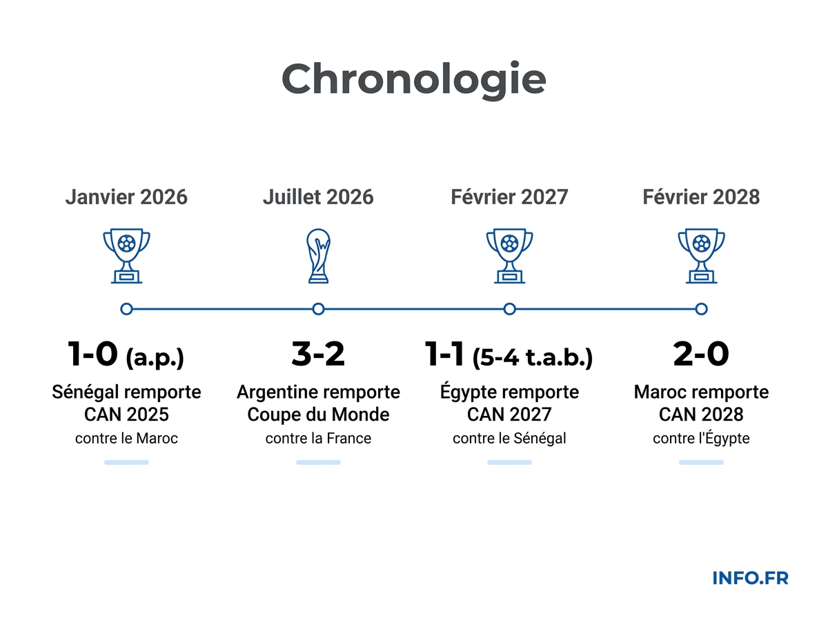 Infographie chronologie