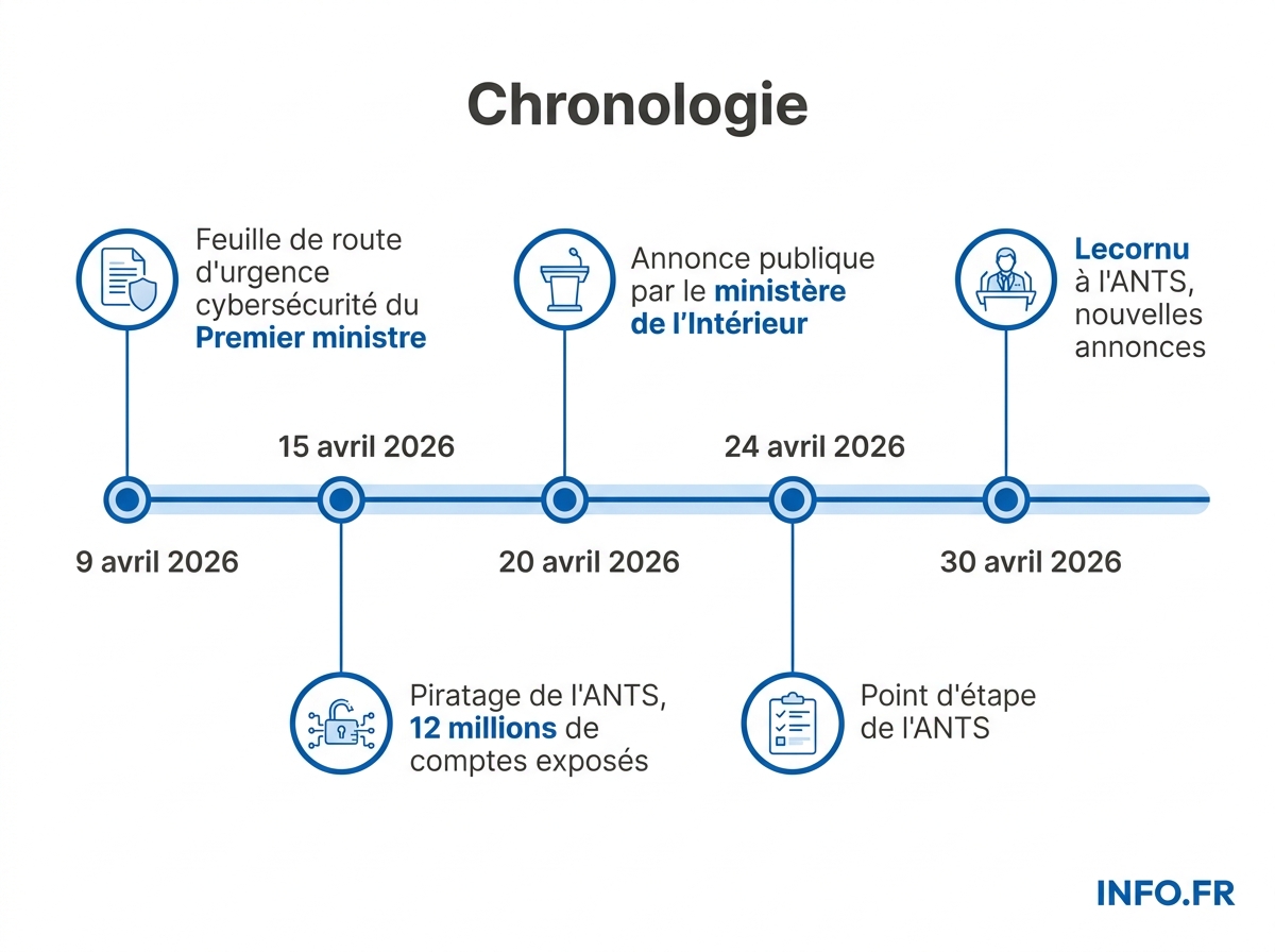 Infographie chronologie
